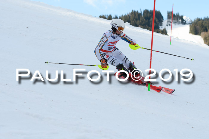 Dt. Schülermeisterschaft Slalom 16.03.2019