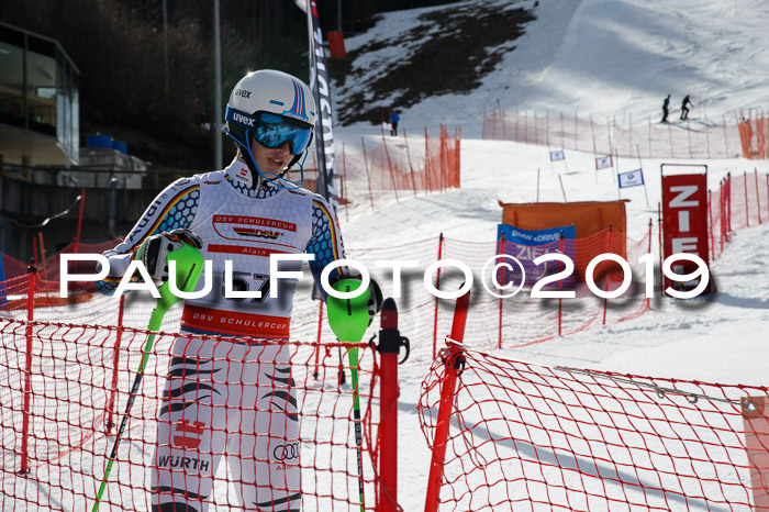 Dt. Schülermeisterschaft Slalom 16.03.2019