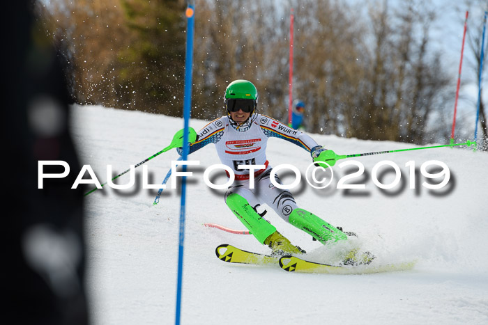 Dt. Schülermeisterschaft Slalom 16.03.2019