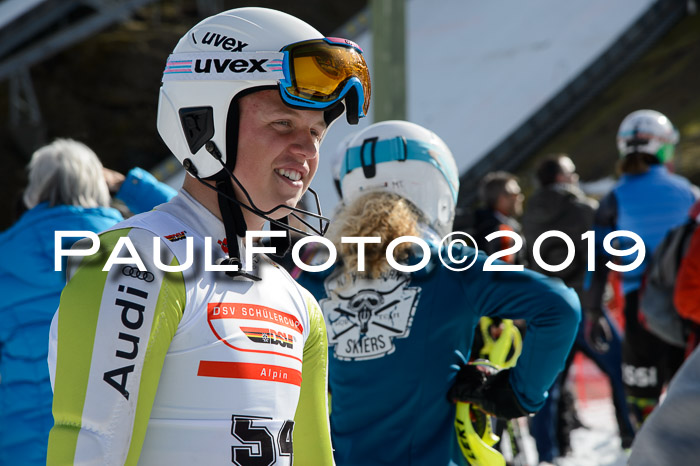 Dt. Schülermeisterschaft Slalom 16.03.2019