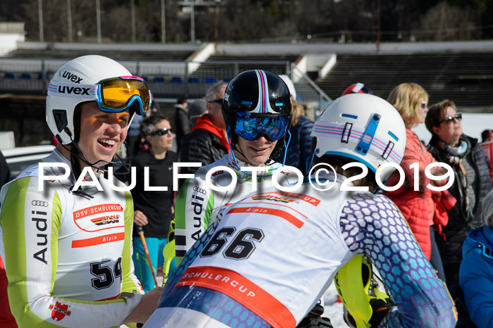 Dt. Schülermeisterschaft Slalom 16.03.2019