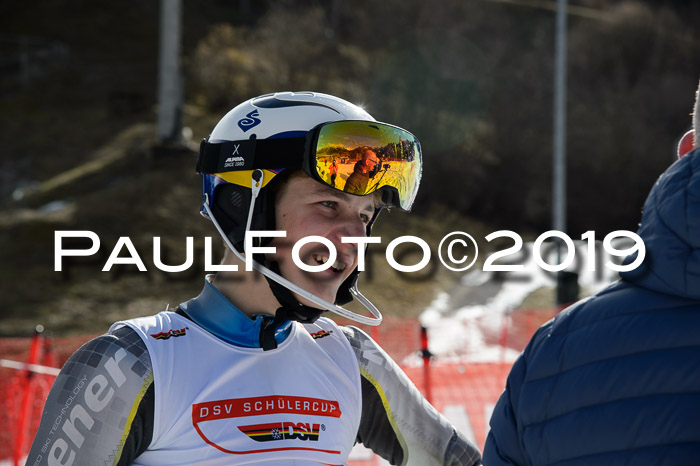 Dt. Schülermeisterschaft Slalom 16.03.2019