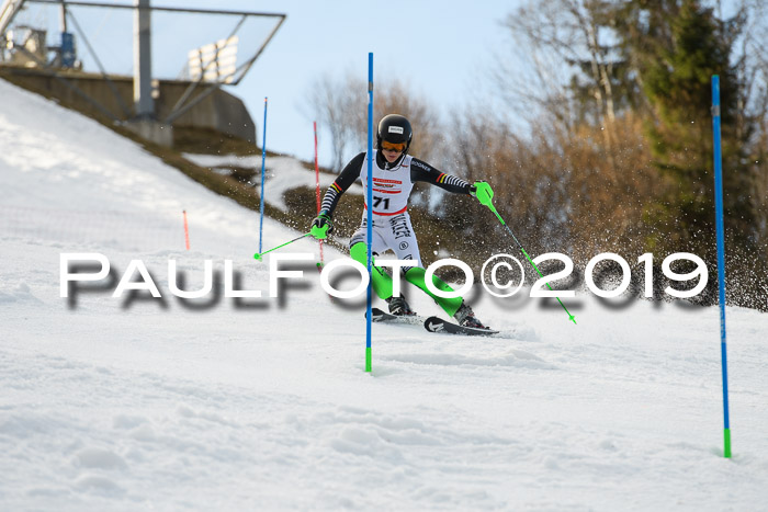 Dt. Schülermeisterschaft Slalom 16.03.2019