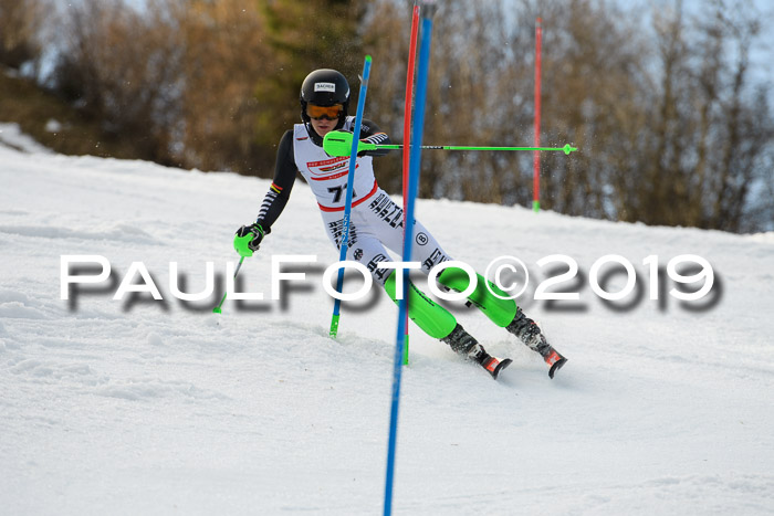 Dt. Schülermeisterschaft Slalom 16.03.2019