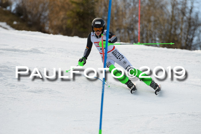 Dt. Schülermeisterschaft Slalom 16.03.2019