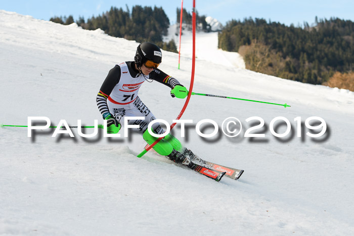 Dt. Schülermeisterschaft Slalom 16.03.2019