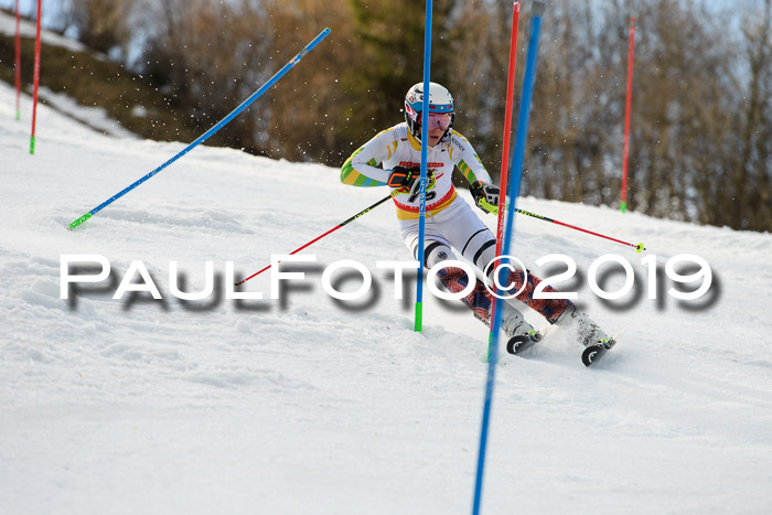 Dt. Schülermeisterschaft Slalom 16.03.2019