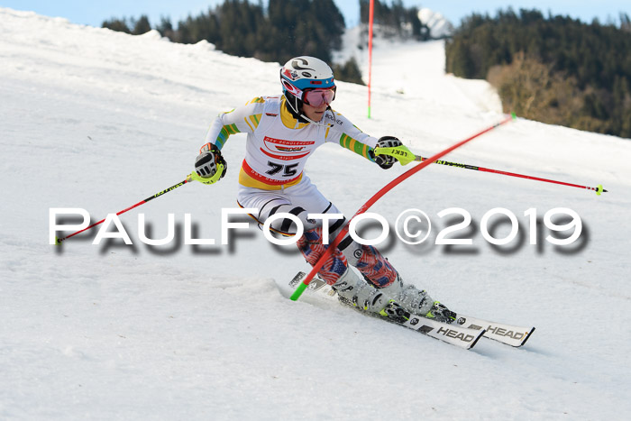 Dt. Schülermeisterschaft Slalom 16.03.2019