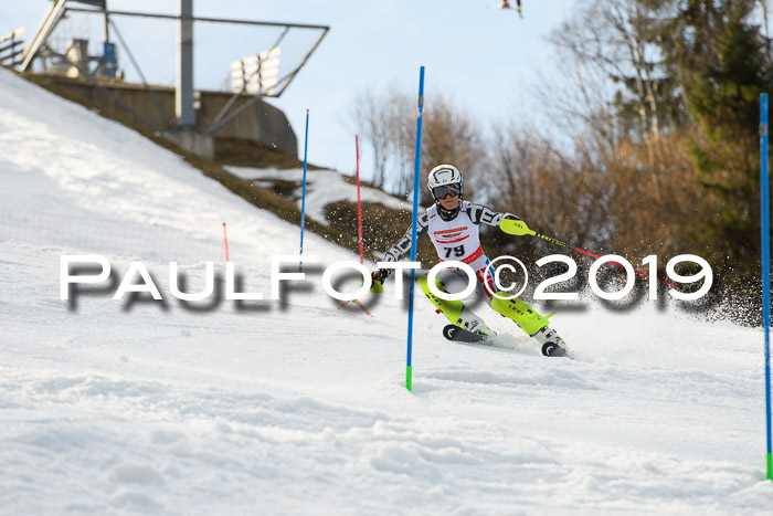 Dt. Schülermeisterschaft Slalom 16.03.2019