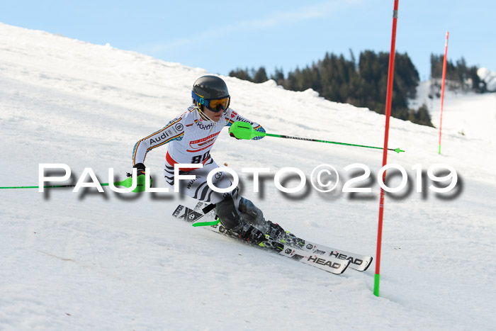 Dt. Schülermeisterschaft Slalom 16.03.2019