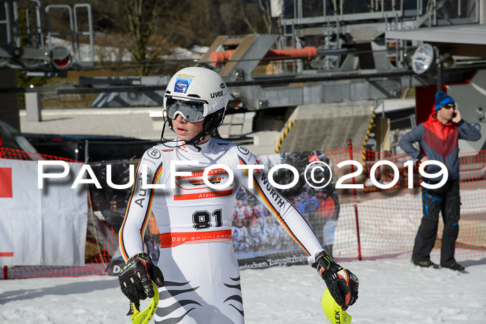 Dt. Schülermeisterschaft Slalom 16.03.2019