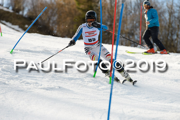 Dt. Schülermeisterschaft Slalom 16.03.2019