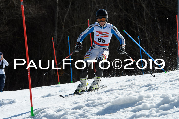 Dt. Schülermeisterschaft Slalom 16.03.2019