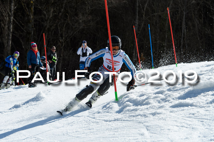 Dt. Schülermeisterschaft Slalom 16.03.2019