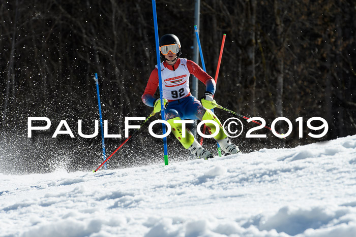 Dt. Schülermeisterschaft Slalom 16.03.2019