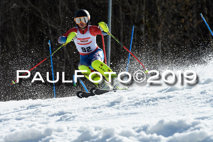 Dt. Schülermeisterschaft Slalom 16.03.2019