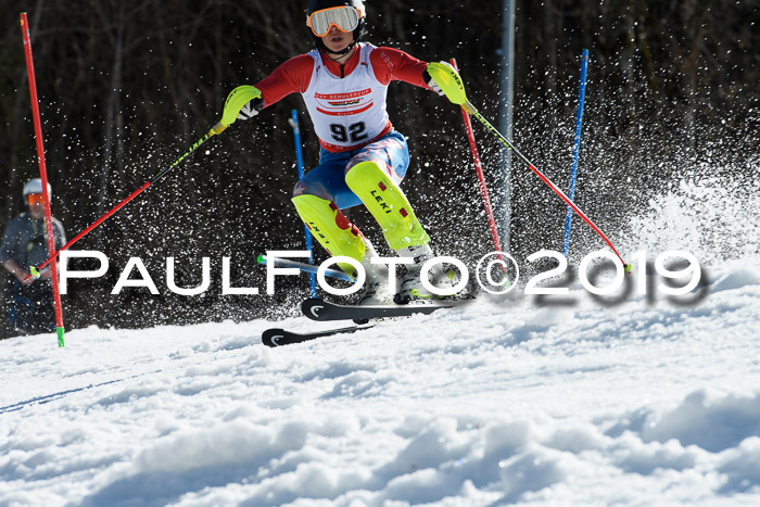 Dt. Schülermeisterschaft Slalom 16.03.2019