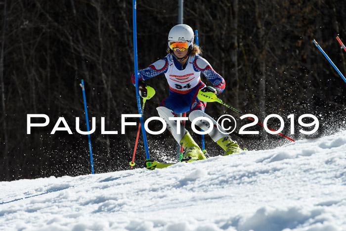 Dt. Schülermeisterschaft Slalom 16.03.2019