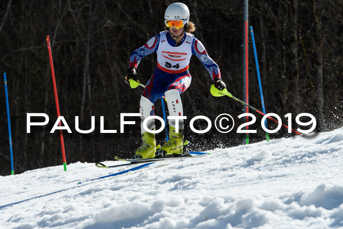 Dt. Schülermeisterschaft Slalom 16.03.2019