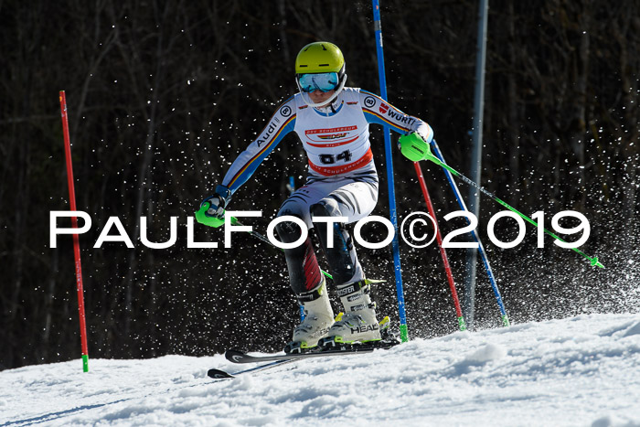 Dt. Schülermeisterschaft Slalom 16.03.2019