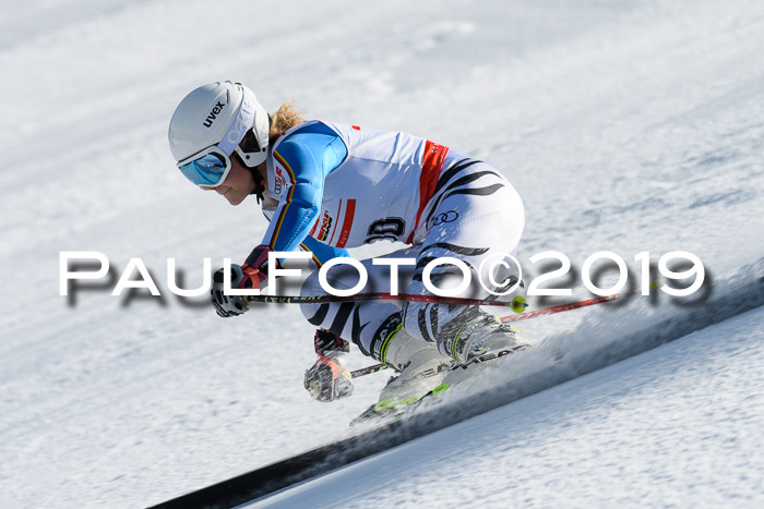 Dt. Schülermeisterschaft Super-G, 17.03.2019