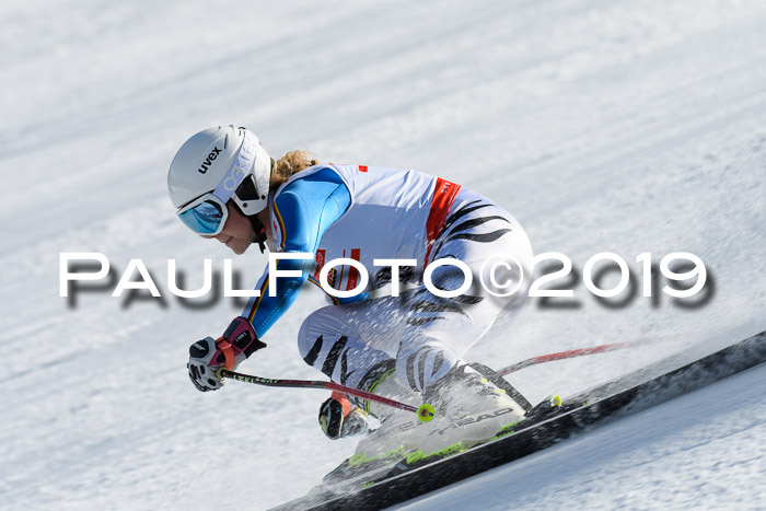 Dt. Schülermeisterschaft Super-G, 17.03.2019