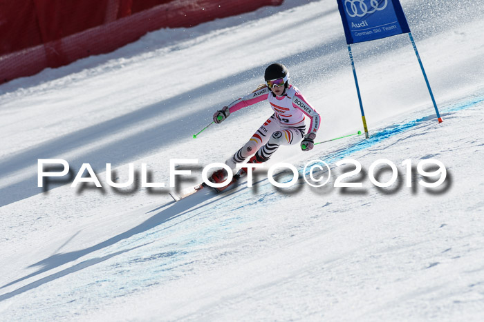 Dt. Schülermeisterschaft Super-G, 17.03.2019