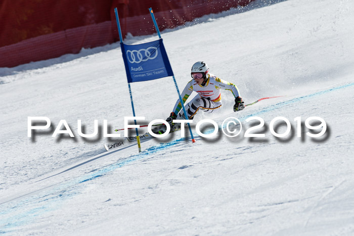 Dt. Schülermeisterschaft Super-G, 17.03.2019