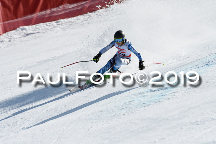 Dt. Schülermeisterschaft Super-G, 17.03.2019