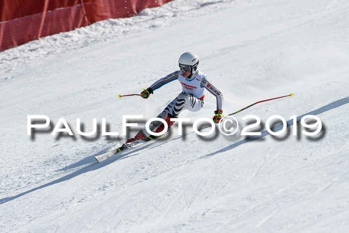 Dt. Schülermeisterschaft Super-G, 17.03.2019