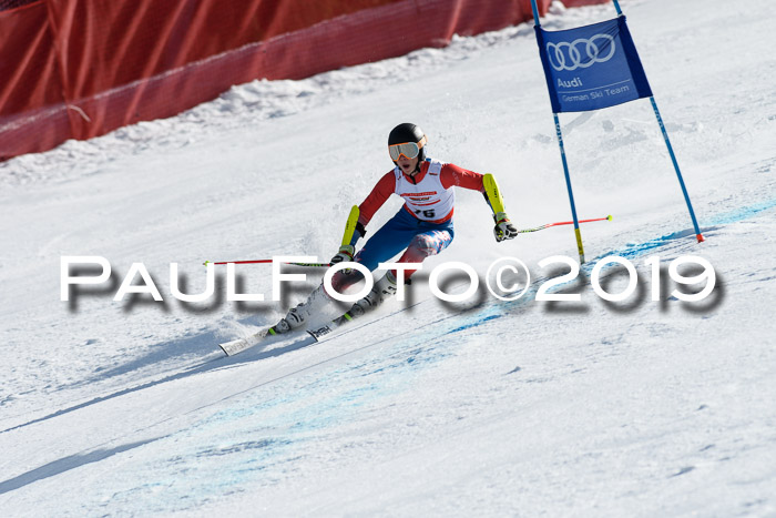 Dt. Schülermeisterschaft Super-G, 17.03.2019