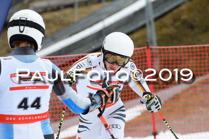 Dt. Schülermeisterschaft Team PSL + Siegehrehrungen SL, SG, Team, 18.03.2019