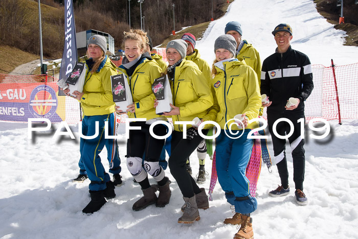 Dt. Schülermeisterschaft Team PSL + Siegehrehrungen SL, SG, Team, 18.03.2019