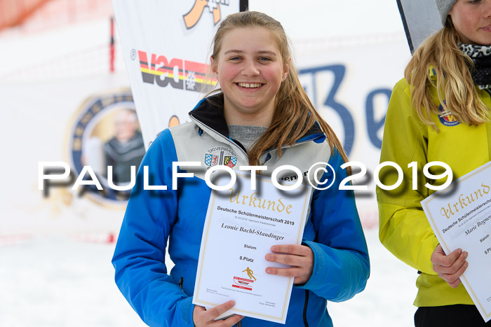 Dt. Schülermeisterschaft Team PSL + Siegehrehrungen SL, SG, Team, 18.03.2019