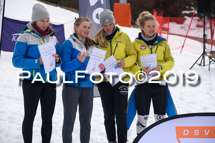 Dt. Schülermeisterschaft Team PSL + Siegehrehrungen SL, SG, Team, 18.03.2019