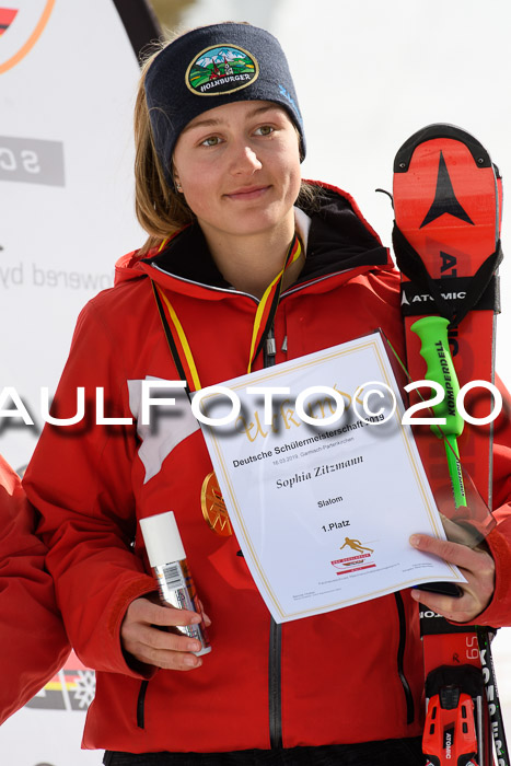 Dt. Schülermeisterschaft Team PSL + Siegehrehrungen SL, SG, Team, 18.03.2019