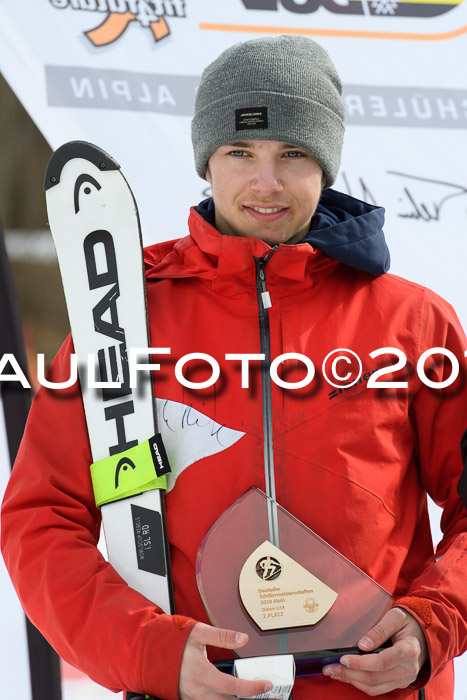 Dt. Schülermeisterschaft Team PSL + Siegehrehrungen SL, SG, Team, 18.03.2019