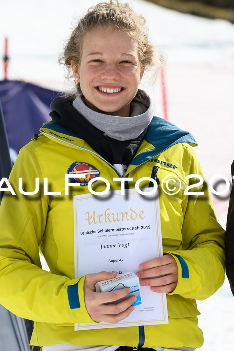 Dt. Schülermeisterschaft Team PSL + Siegehrehrungen SL, SG, Team, 18.03.2019