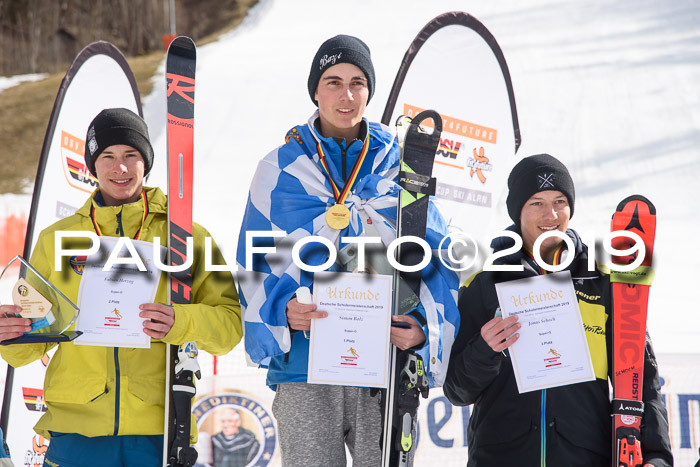 Dt. Schülermeisterschaft Team PSL + Siegehrehrungen SL, SG, Team, 18.03.2019