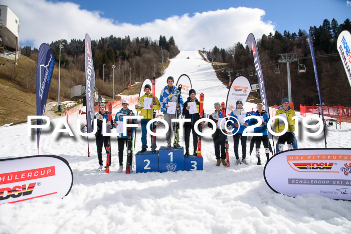 Dt. Schülermeisterschaft Team PSL + Siegehrehrungen SL, SG, Team, 18.03.2019