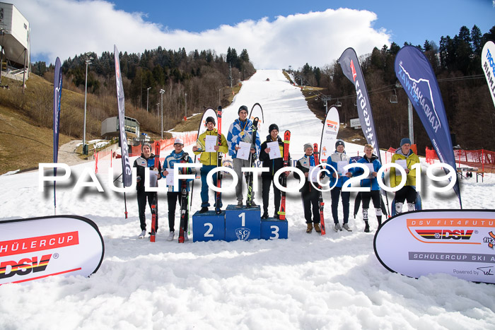 Dt. Schülermeisterschaft Team PSL + Siegehrehrungen SL, SG, Team, 18.03.2019