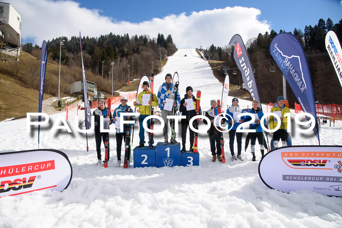 Dt. Schülermeisterschaft Team PSL + Siegehrehrungen SL, SG, Team, 18.03.2019