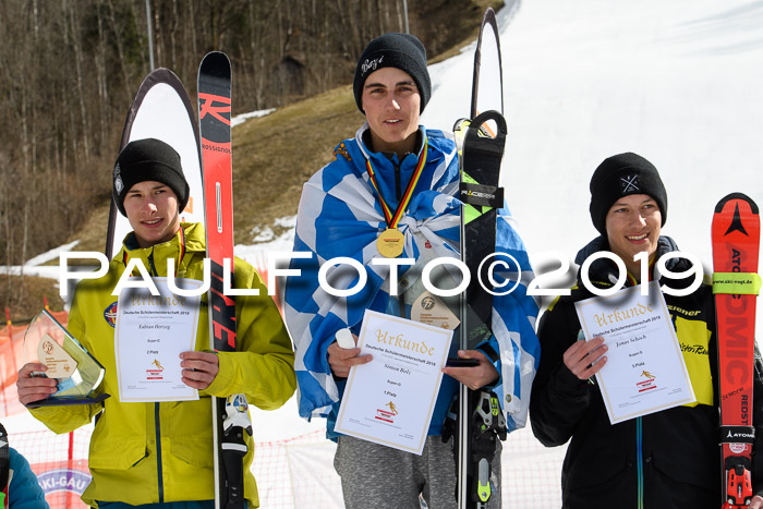 Dt. Schülermeisterschaft Team PSL + Siegehrehrungen SL, SG, Team, 18.03.2019