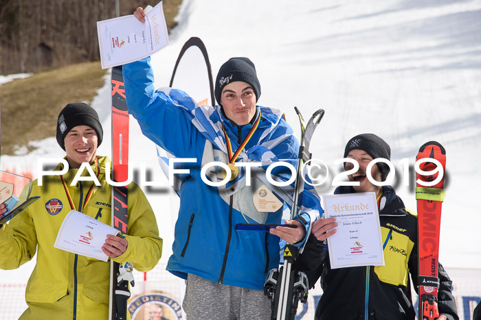 Dt. Schülermeisterschaft Team PSL + Siegehrehrungen SL, SG, Team, 18.03.2019