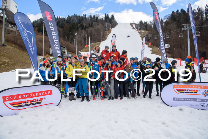 Dt. Schülermeisterschaft Team PSL + Siegehrehrungen SL, SG, Team, 18.03.2019