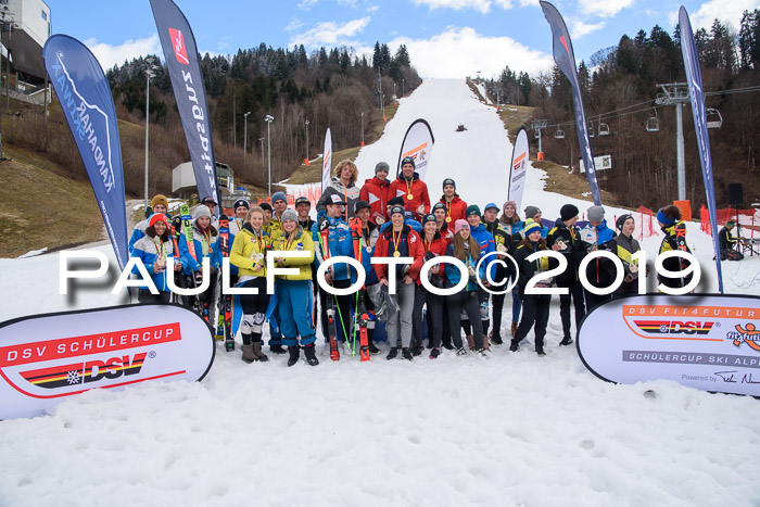 Dt. Schülermeisterschaft Team PSL + Siegehrehrungen SL, SG, Team, 18.03.2019