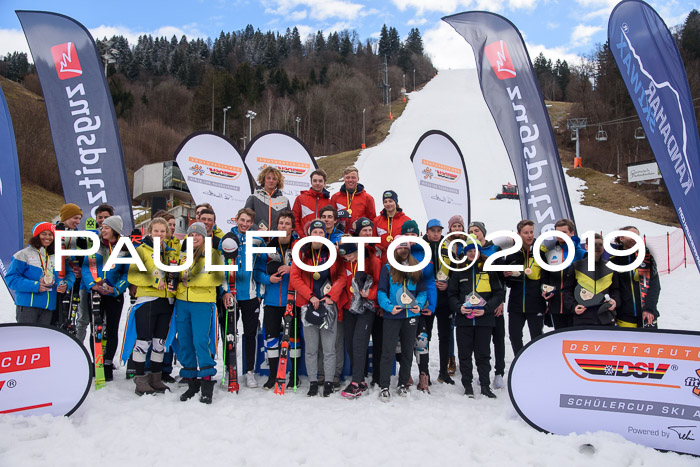 Dt. Schülermeisterschaft Team PSL + Siegehrehrungen SL, SG, Team, 18.03.2019