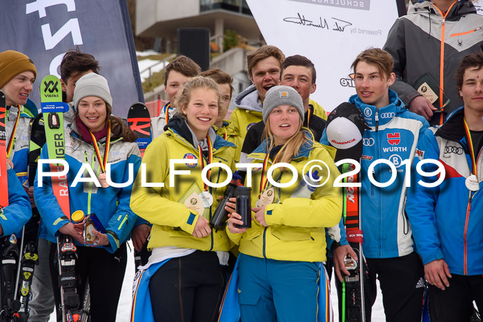 Dt. Schülermeisterschaft Team PSL + Siegehrehrungen SL, SG, Team, 18.03.2019