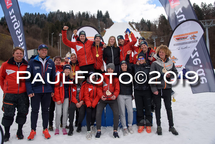 Dt. Schülermeisterschaft Team PSL + Siegehrehrungen SL, SG, Team, 18.03.2019