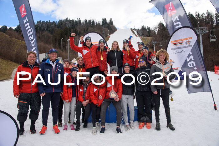 Dt. Schülermeisterschaft Team PSL + Siegehrehrungen SL, SG, Team, 18.03.2019